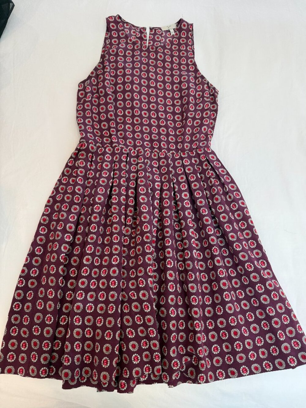 Joie Silk Dress – Maroon – XS